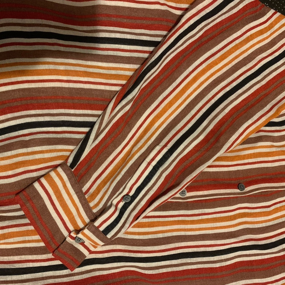 Alfani Multicolor Striped garment 🍁🧡